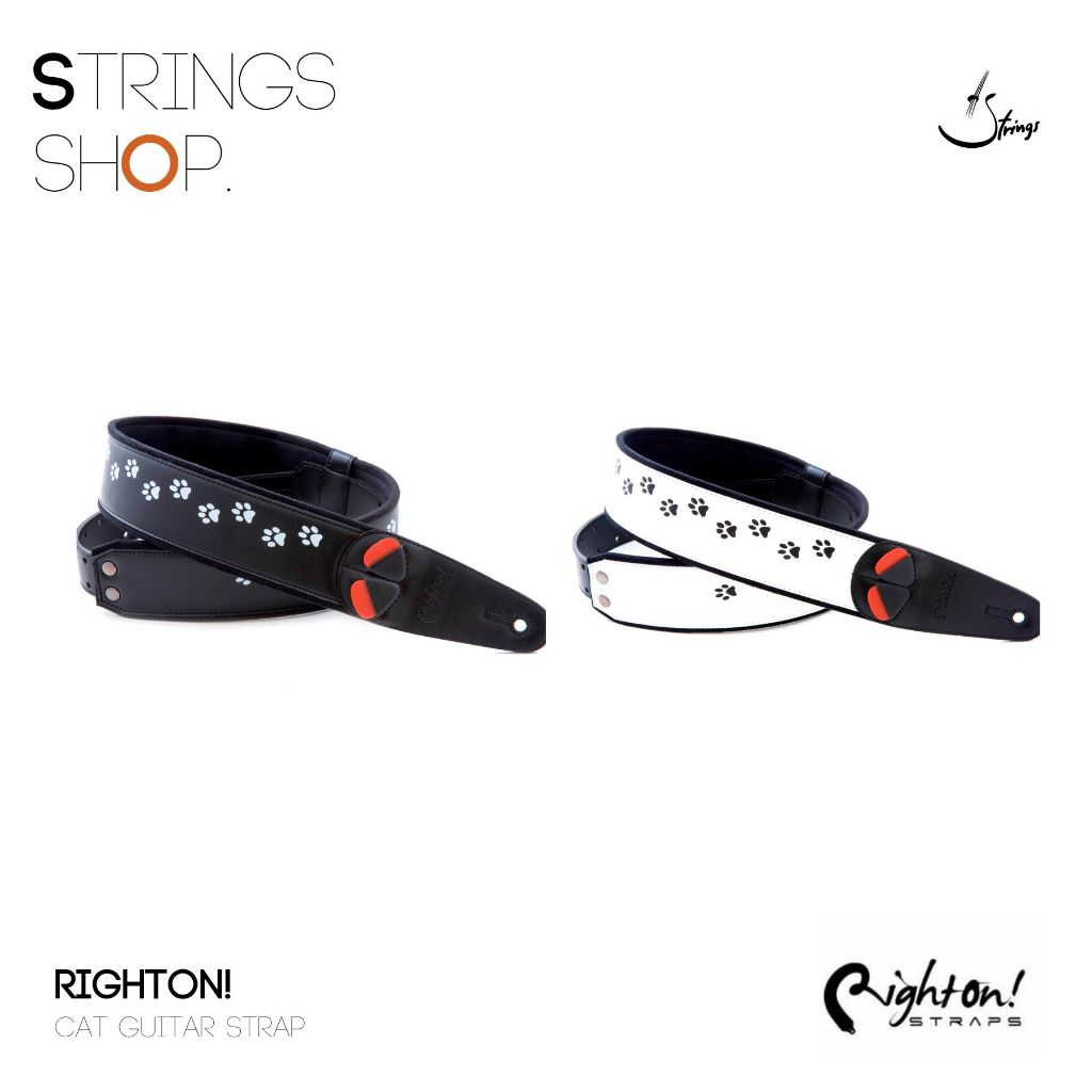 สายสะพาย RightOn! Straps CAT Guitar Strap
