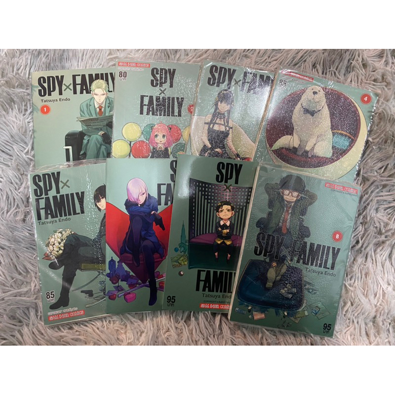 spy x family เล่ม1-8 มือสอง