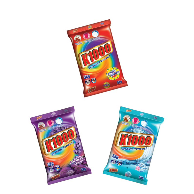 K1000 ผงซักฟอก ผงซักฟอกมาเล เคพัน