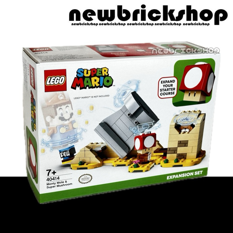 LEGO Monty Mole &amp; Super Mushroom Expansion Set 40414