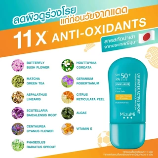 MizuMi UV Water Active Sport กันแดด รุ่นสปอร์ต กันน้ำ (40g/100g)