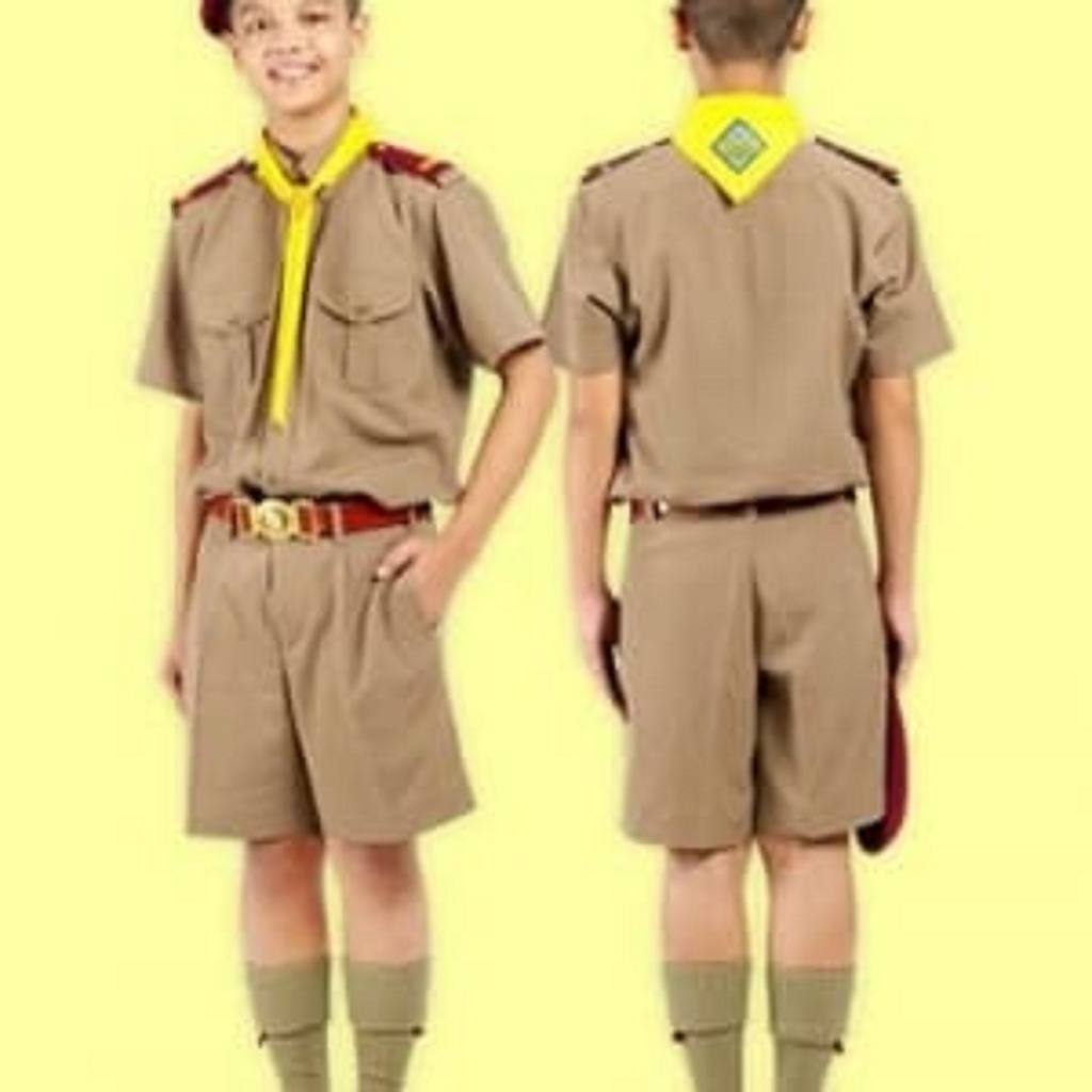 เสื้อลูกเสือ ตราสมอ ของแท้ 100%