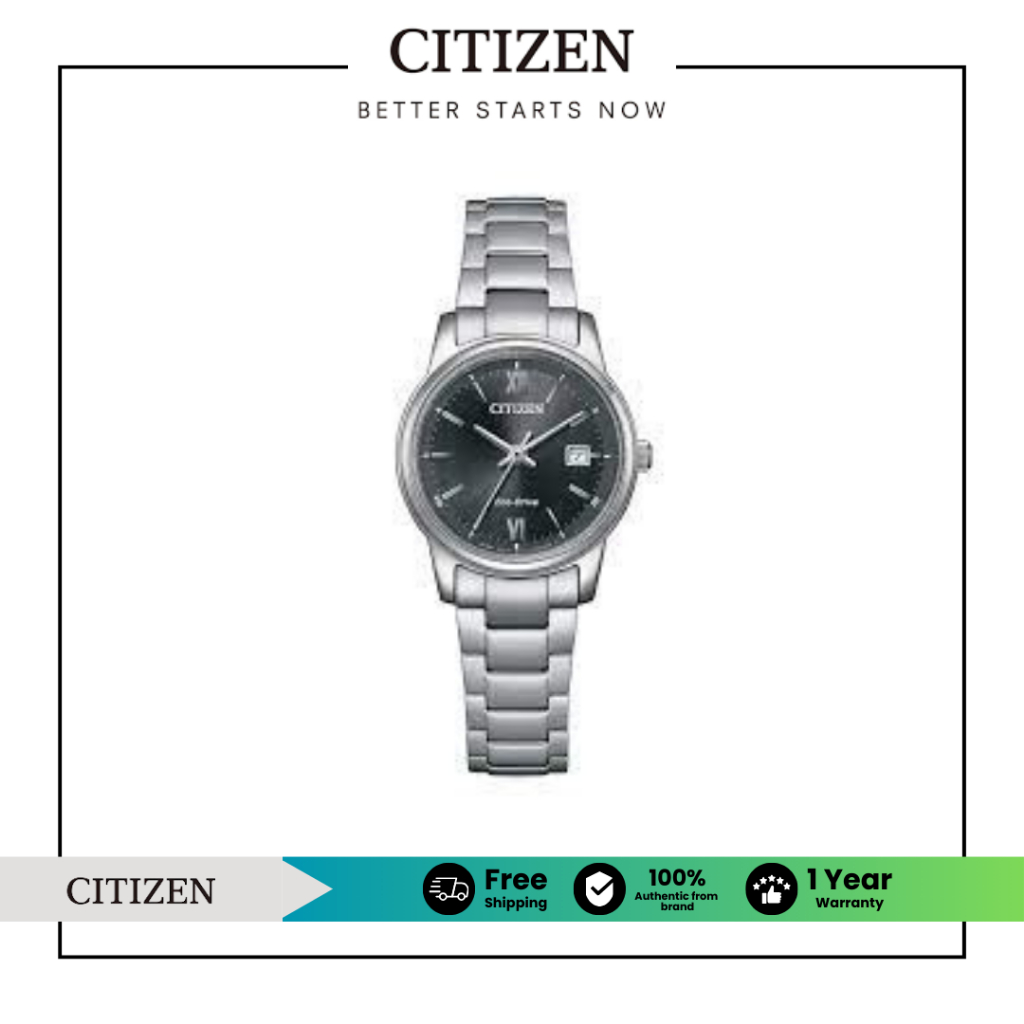 CITIZEN Eco-Drive EW2318-73E Lady Watch ( นาฬิกาผู้หญิงพลังงานแสง )