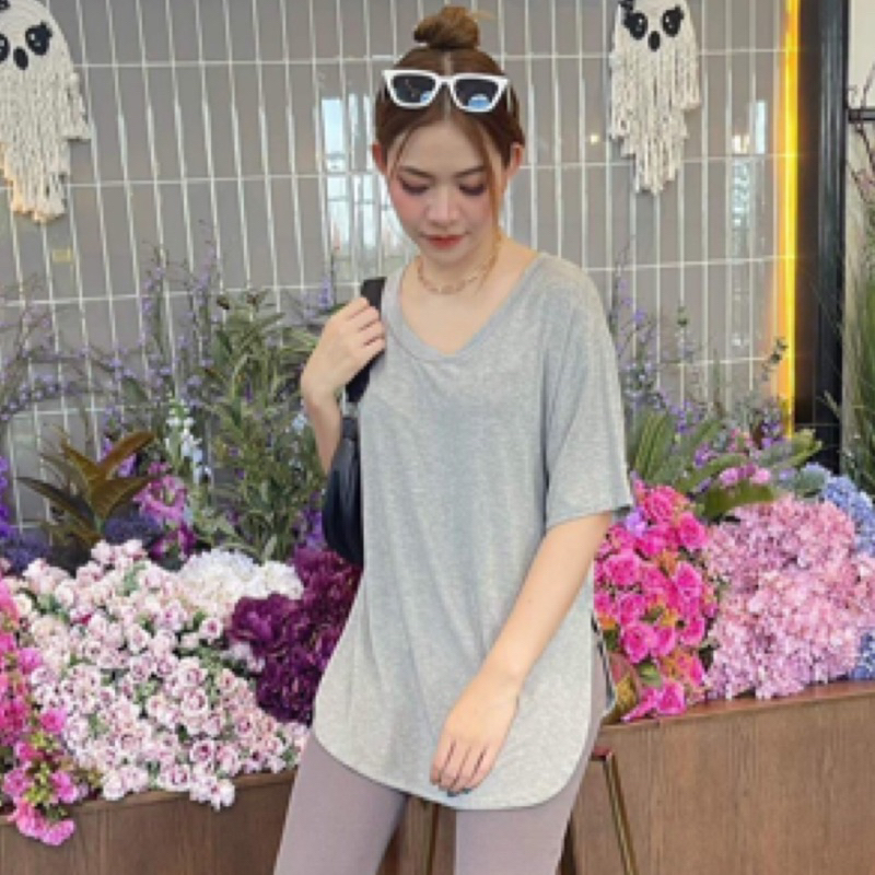 เสื้อยืดป้าย Topshop เสื้อผ้าเเฟนชั่น เสื้อผ้าผู้หญิง 🌹