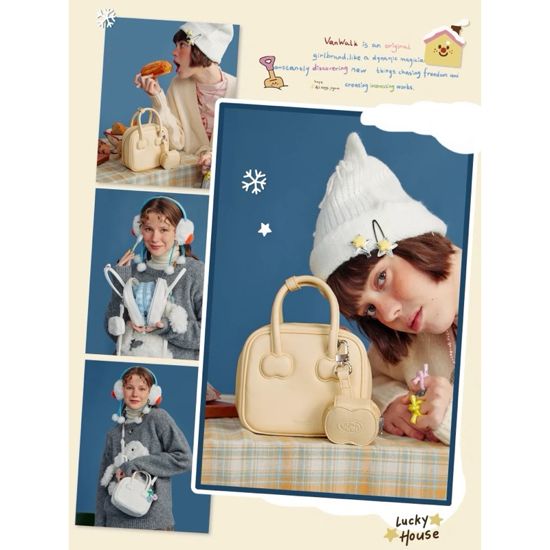 กระเป๋าสะพาย สาวยาว Vanwalk house🏡 แท้💯พรีจากช็อป!!| Vanwalk bags