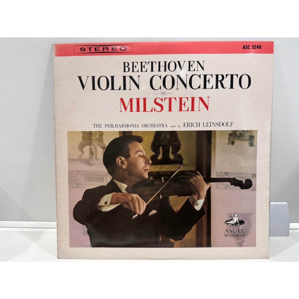 1LP Vinyl Records แผ่นเสียงไวนิล  BEETHOVEN VIOLIN CONCERTO MILSTEIN    (J10D119)