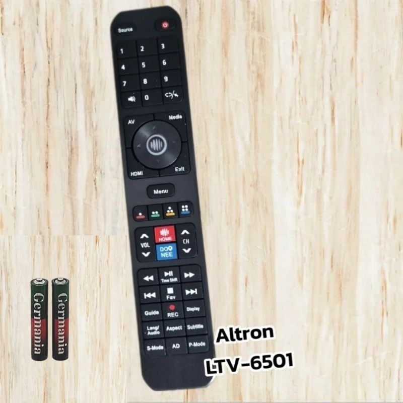 รีโมทกับทีวี LCD/LED Smart TV ยี่ห้อ Altron รุ่น LTV-6501