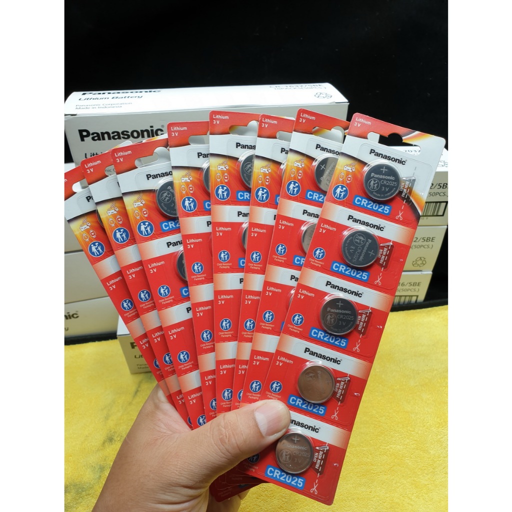 ถ่านรีโมท แบตรีโมทกุญแจรถยนต์ Mazda2 ,Mazda3 ,Skyactiv แท้ ตรงรุ่น ถูกกว่าศูนย์ (Panasonic CR2025)