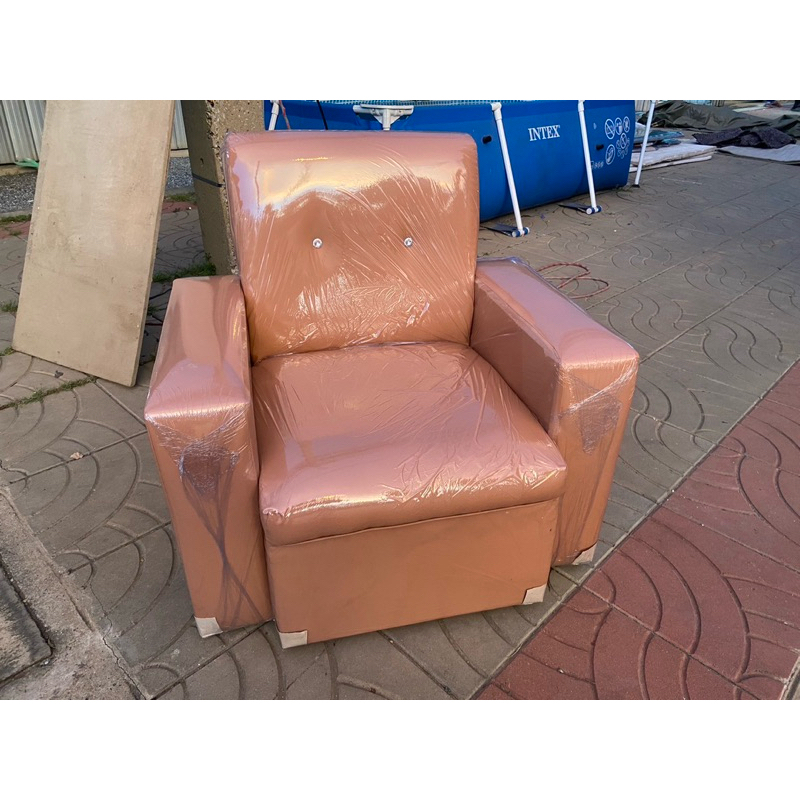 พร้อมส่ง!! โซฟา 1 ที่นั่ง หนัง PD