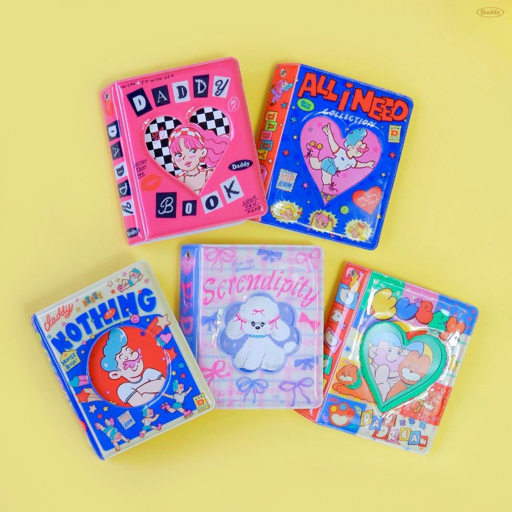 DADDY | Daddy Collect Book สมุดสะสมการ์ด 5 ลายใหม่ สุดน่ารัก