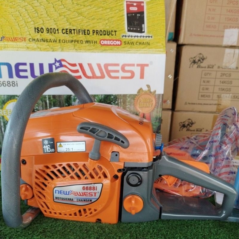 เลื่อยยนต์นิวเวฟ 6688 i เลื่อยยนต์ newwest 6688i