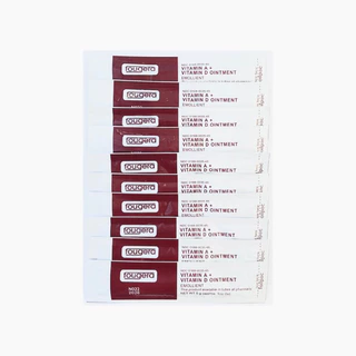 วิตามินทาบำรุงหลังสัก Vitamin A + Vitamin D Ointment