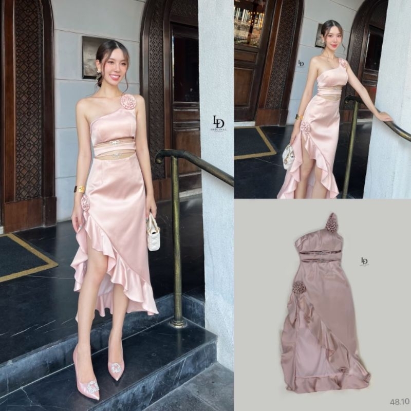 LINDA Brand : Dress งานแต่งสวยๆ หรูหราหมาเห่า❤️❤️