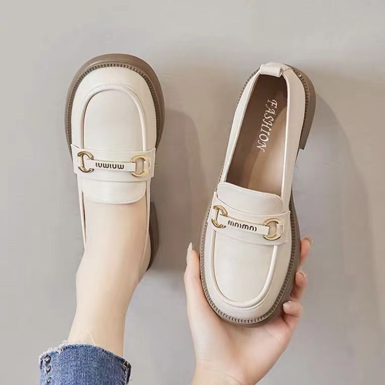 35-43 รองเท้าผู้หญิงไซส์ใหญ่ 42 43 น่ารักและอ่อนหวาน สวมใส่สบาย รองเท้าส้นแบนผู้หญิง