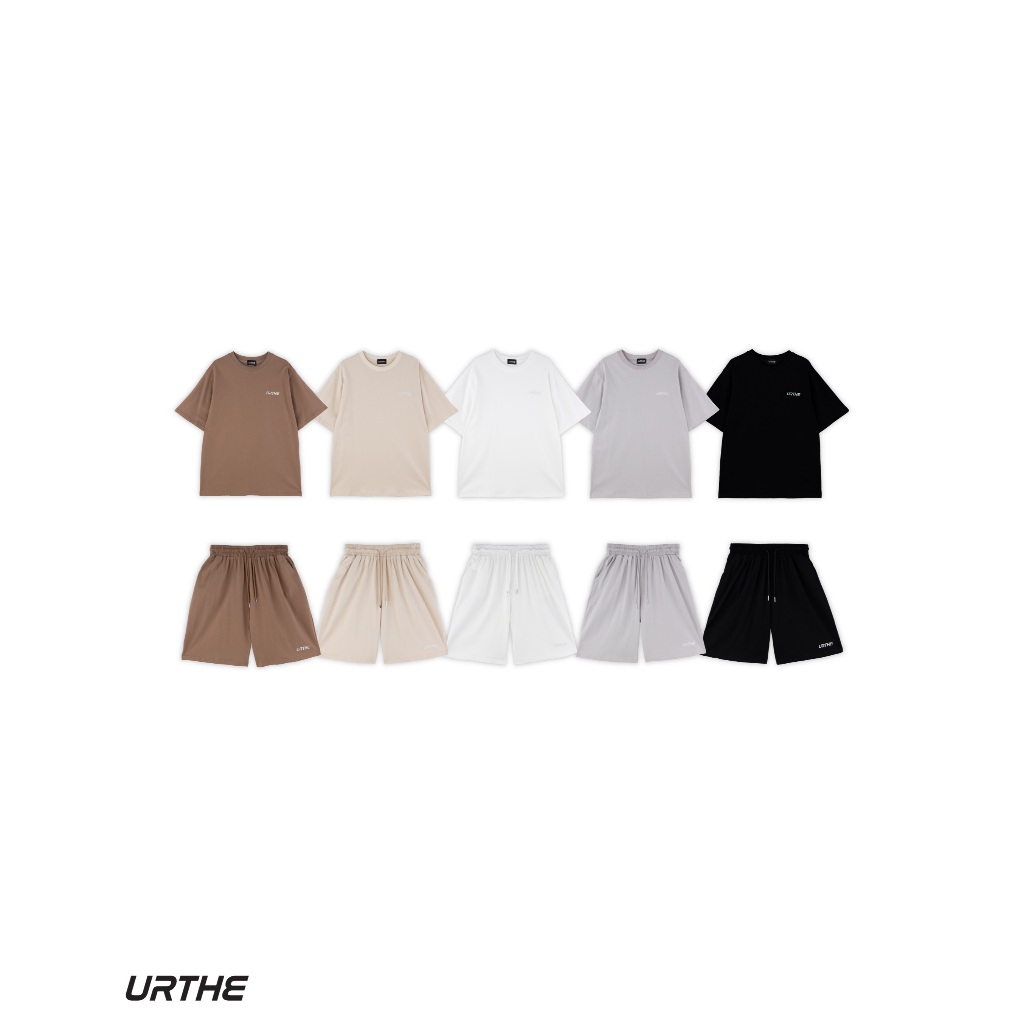 URTHE - ชุดเซท ปักโลโก้ รุ่น COTTON SET 2.0