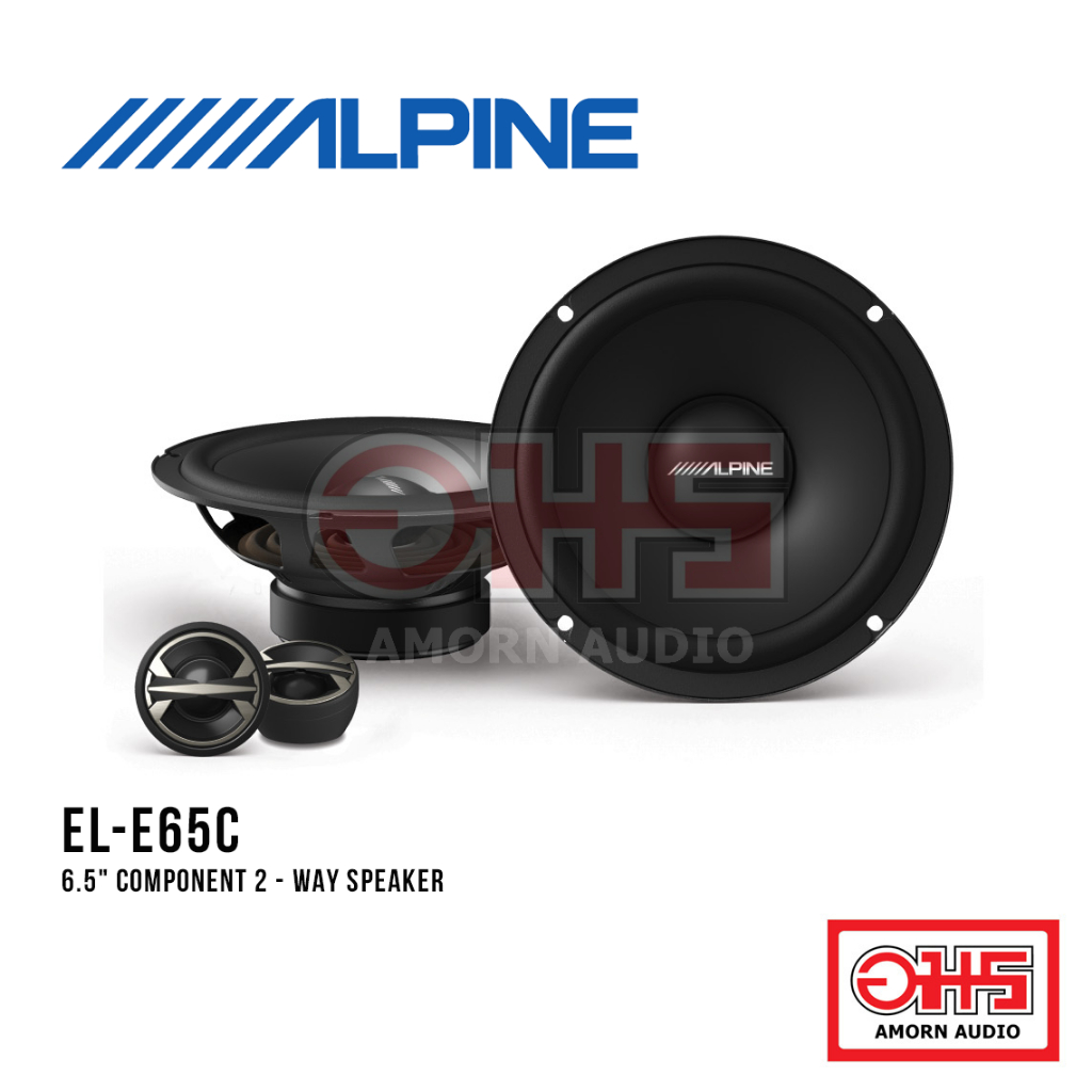 ALPINE EL-E65C 6.5" COMPONENT 2 - WAY SPEAKER / AMORN AUDIO