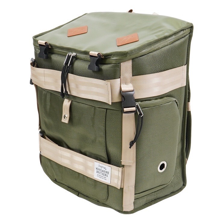MANDARINE BROTHERS - SCOUT CARRY BACKPACK （マンダリンブラザーズ）กระเป๋าสัตว์เลี้ยง กระเป๋าสุนัข