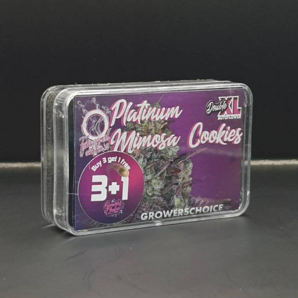 เมล็ด Platinum Mimosa Cookies Double XL Autoflower - Growers Choice