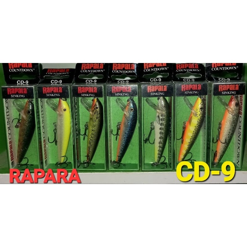 เหยื่อปลอมตกปลา Rapala Contdown ( CD-9 )