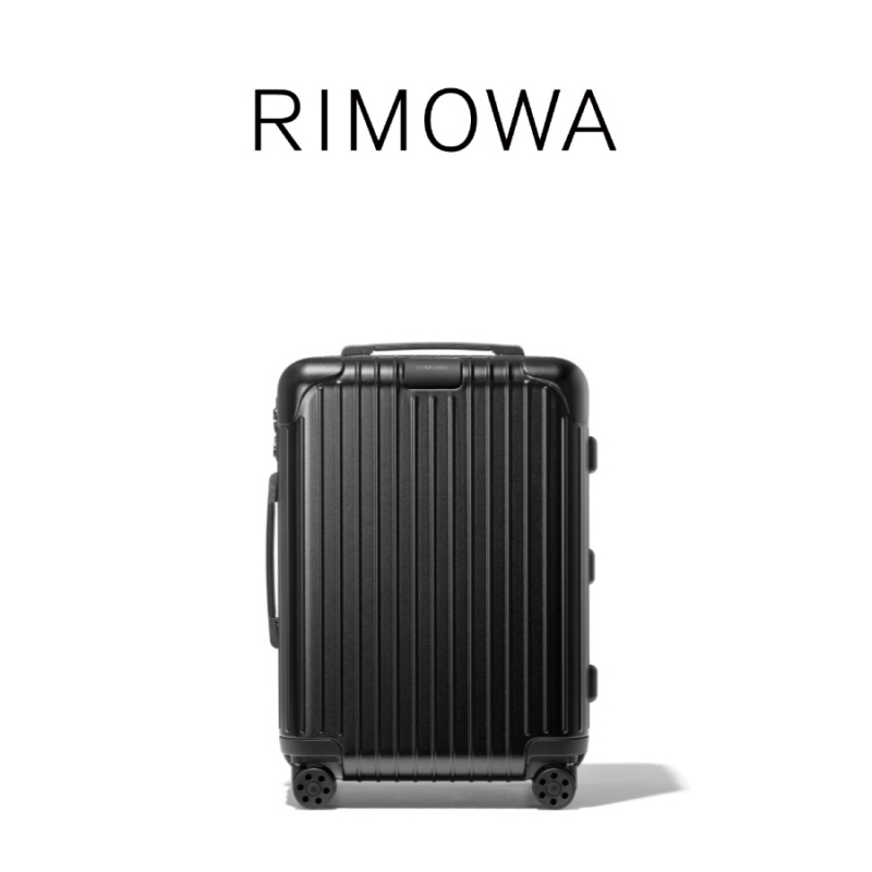 2024 NEW RIMOWA Essential กระเป๋าเดินทางขนาด 20 นิ้ว black white