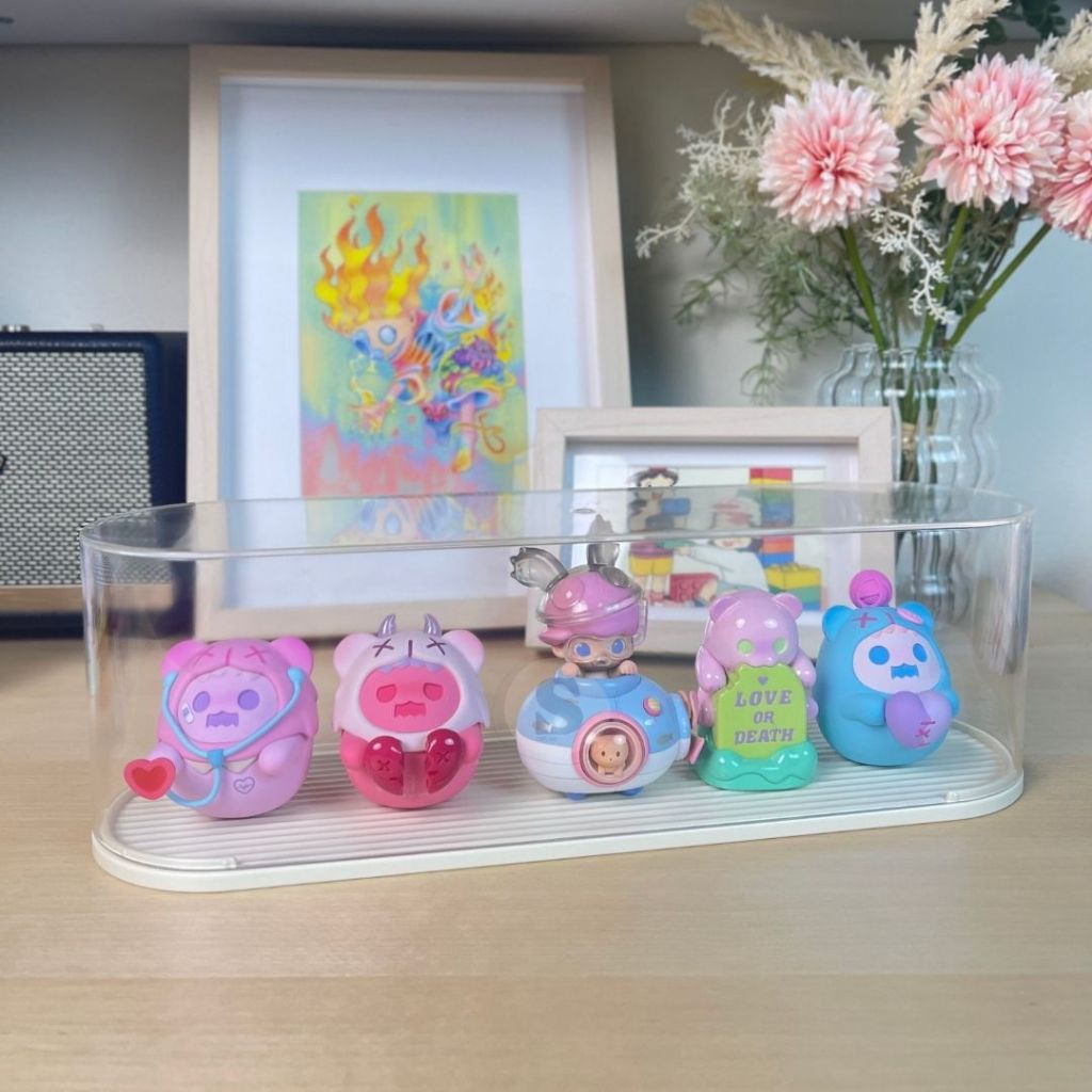 [ส่งจาก🇹🇭][กล่องหมุน]กล่องใส่ฟิค มินิมอล กล่องใส่ฟิกเกอร์ ตู้โชว์โมเดล - รูปที่ 4