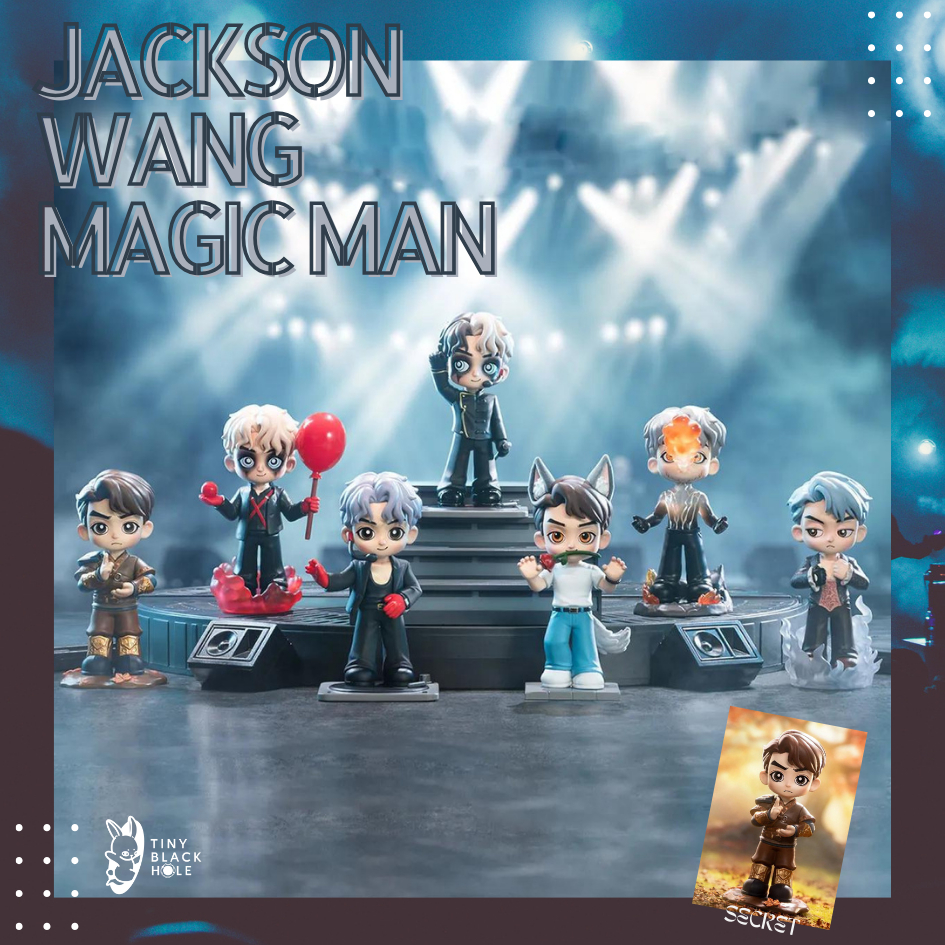 [พร้อมส่ง แบบยกกล่อง]  Pop Mart x Jackson Wang: the 1st series MAGIC MAN