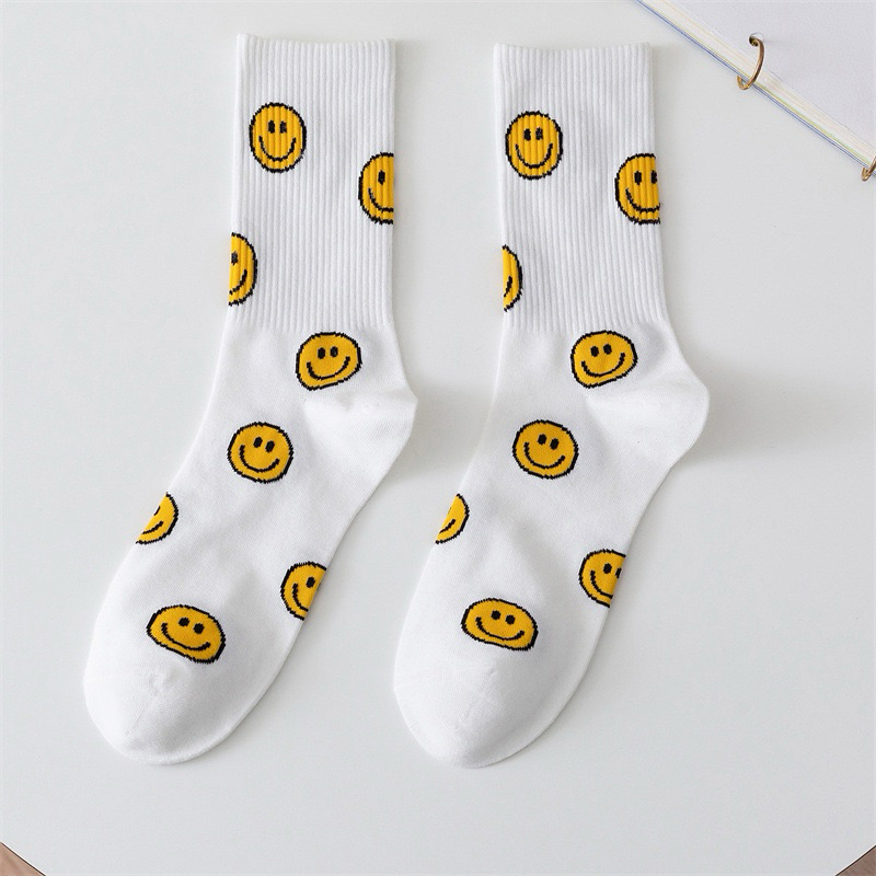 ถุงเท้าข้อยาว แวนซ์ตาราง หวีผ้าฝ้าย แฟชั่นแนวสปอร์ต พร้อมส่ง cotton 100% long socks