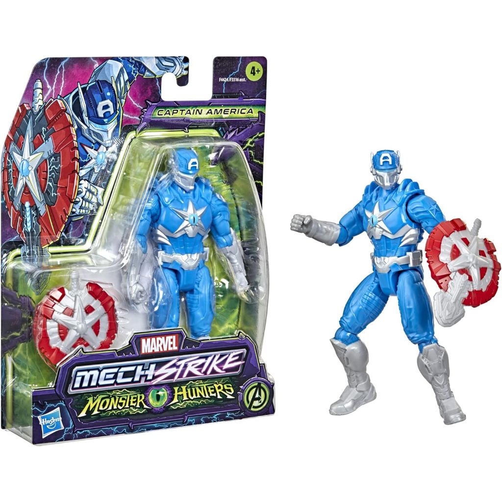 Marvel Avengers Mech Strike Monster Hunters Captain