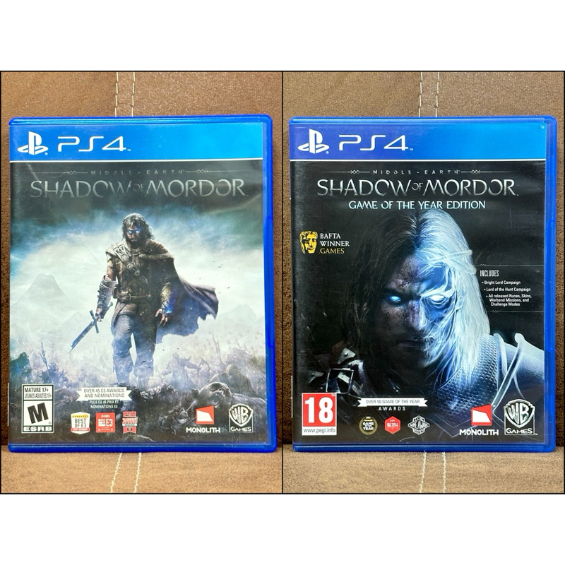 [Ps4] Shadow of Mordor - Middle Earth [มือ1/มือ2]