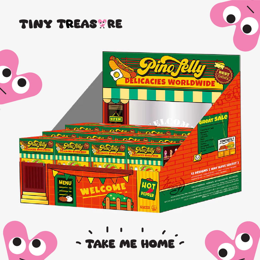 [Tiny Treasure] PINO JELLY Delicacies Worldwide Blindbox Series whole set (ยกบ็อก)
