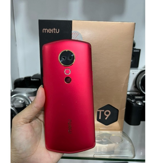 โทรศัพท์ meitu T9 อุปกรณ์ครบกล่อง/ถ่ายรูปสวยมาก/แต่งงรูปได้/โทรศัพท์เเอนดอย