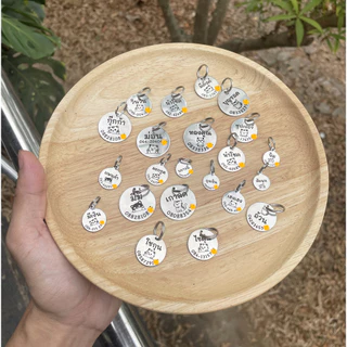 ป้ายชื่อแมว เก็บปลายทางได้ สลักชื่อฟรี ติดทนถาวร รับประกันไม่หลุดลอก ปลอกคอแมว ป้ายชื่อสัตว์เลี้ยง