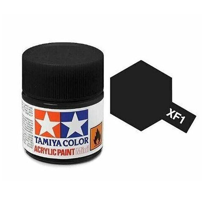 Tamiya Acrylic XF-1 Flat Black