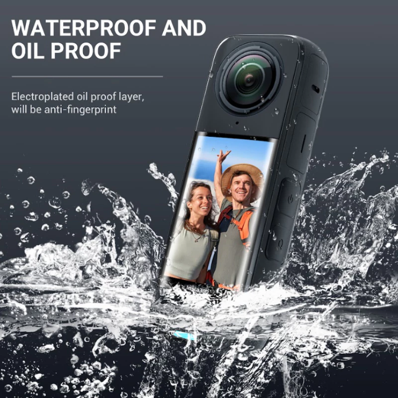 CYNOVA Insta360 X5 / X4 Tempered Glass Screen Protector thumbnail 5