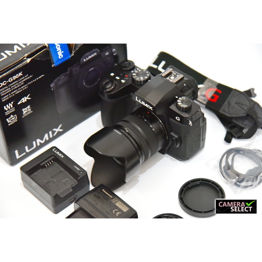 กล้อง Panasonic Lumix G90(G95)kit14-42mm asph สภาพนางฟ้าสวยใหม่ 9.5/10 ประกันศูนย์เหลือถึง 11/2567 ใช้งานปกติ ของครบกล่อ