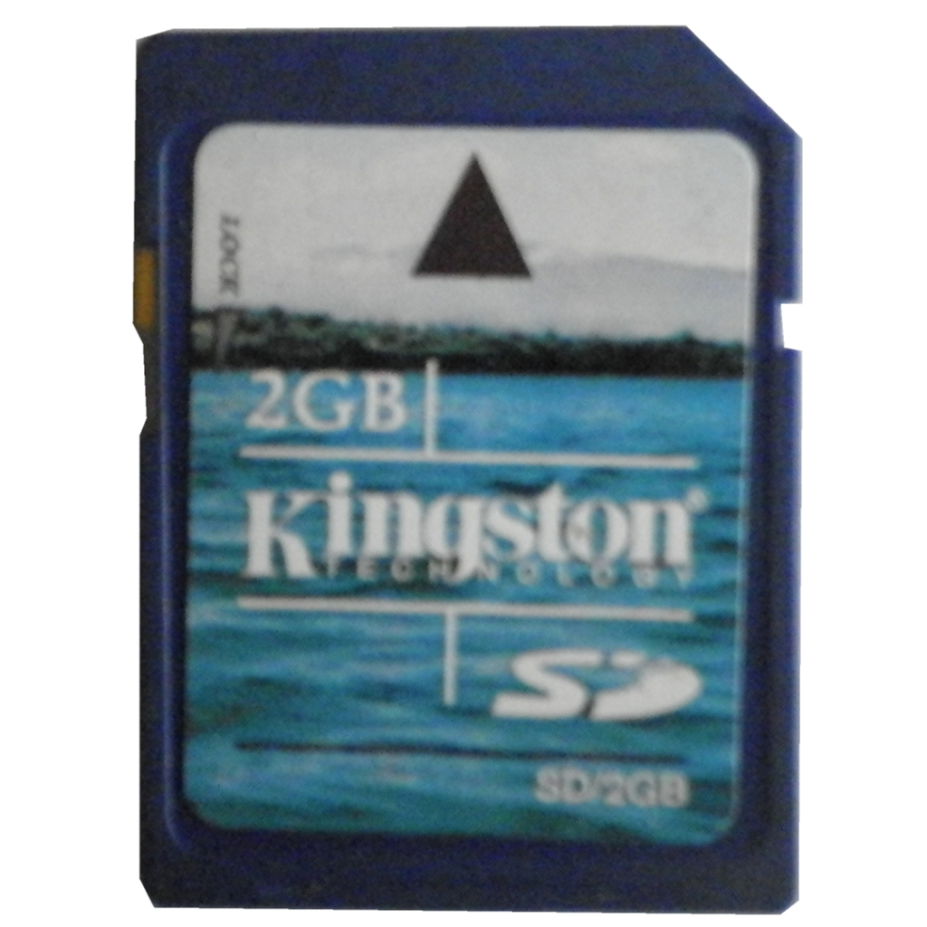 Kingston 2GB SD memory cardการ์ดเก็บข้อมูล