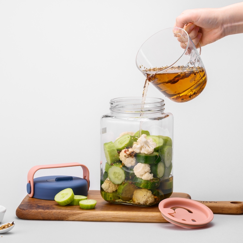 LocknLock ขวดโหลแก้วถนอมอาหาร พร้อมหูหิ้ว Breathing Glass Container ความจุ 1.6 L. รุ่น LNG552 - รูปที่ 5