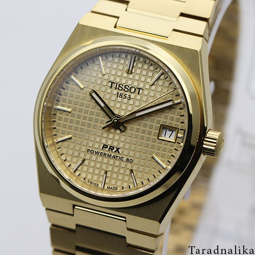 นาฬิกา TISSOT PRX POWERMATIC 80 T137.207.33.021 boy size 35 mm