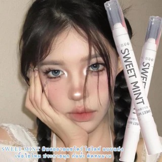 Sweet MINT ดินสออายแชโดว์ ปากกาไฮไลท์ดวงตา 8สี ประกายมุก สีชัด เนื้อแมตต์ กลิตเตอร์