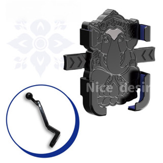 ที่จับมือถือ มอเตอร์ไซค์ การ์ตูนหมีสีชมพู ติดกระจกมองหลัง มอ…