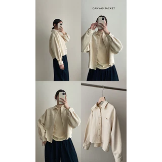 FADTHINGS :CANVAS cotton jacket 🍕