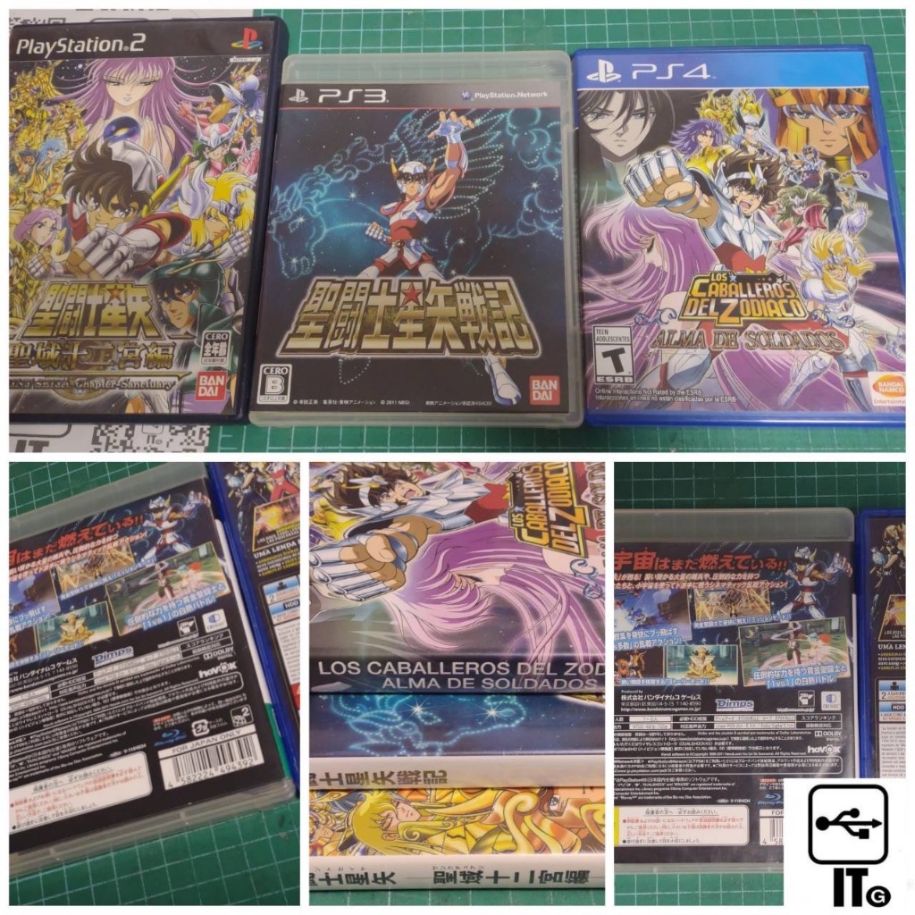 แผ่นเกมส์ PS2/PS3/PS4 เซนต์เซย์ย่า ขายแพคคู่ค่ะ Saint Seiya Ps4 / Saint Seiya Ps3*** มือ2 / 3 แผ่นคะ