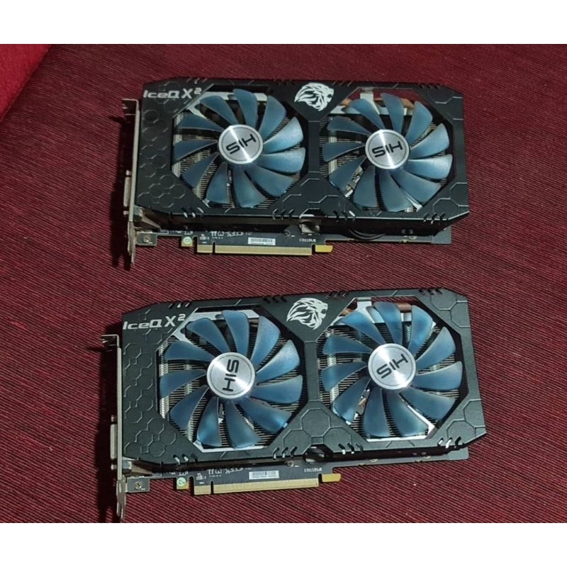 HIS RX 580 IceQ X2 OC 8GB Graphics Card Used (** No Box **)
