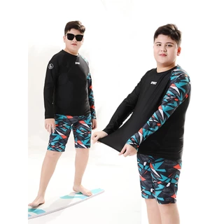 ชุดว่ายน้ำเด็กโต ใส่สบายยืดได้สูง 35-95KG 251