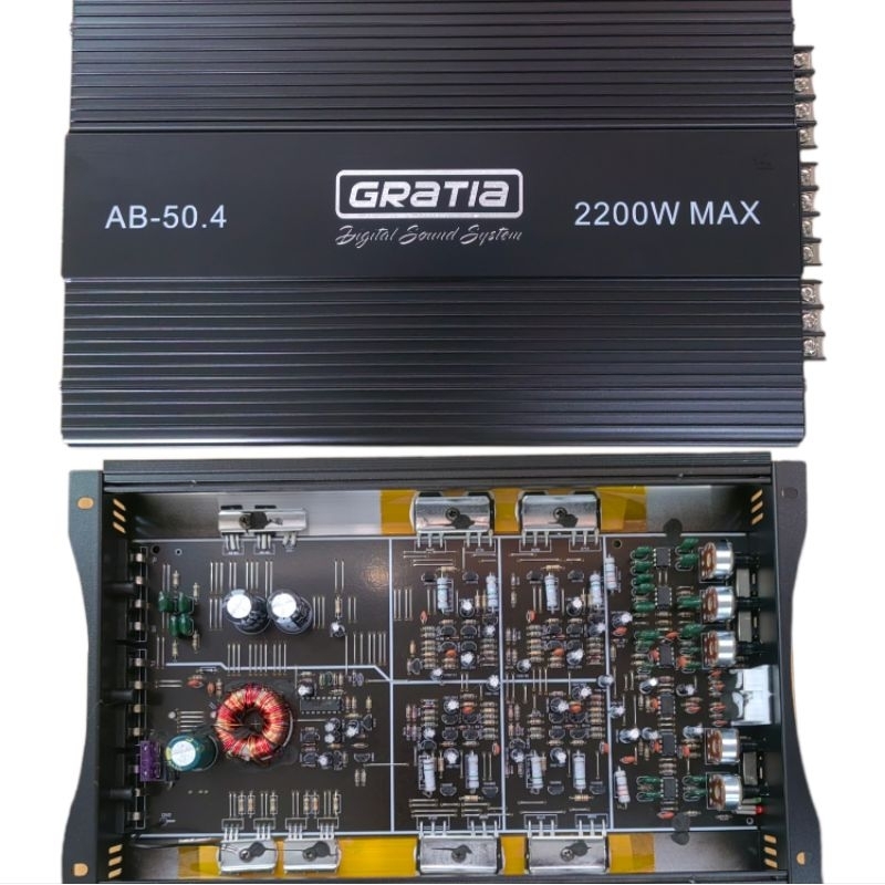 GT-460.4 พาวเวอร์ขับเสียงกลาง Class AB กำลังขับสูงสุด 500X4เสียงกลางเด่น ใสและละเอียด ฟังเพาะ เครื่องเสียงรถยนต์ (1ตัว) ราคา ถูกที่สุด ดีลบีเคเค แกลเลอรีภาพที่ 6