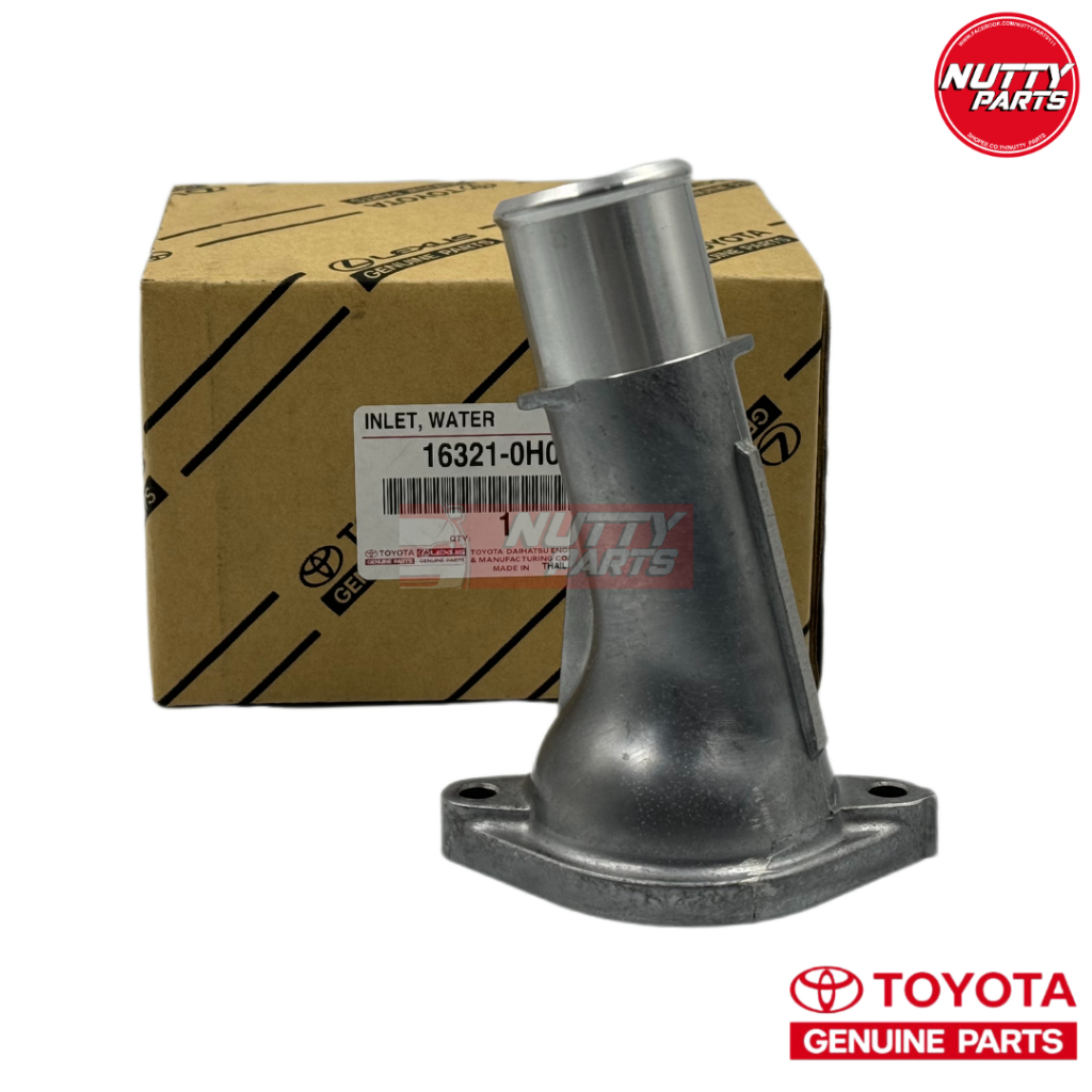 อะไหล่แท้ คอห่านล่าง คอท่อน้ำล่าง TOYOTA CAMRY ACV30 ACV40 16321-0H030