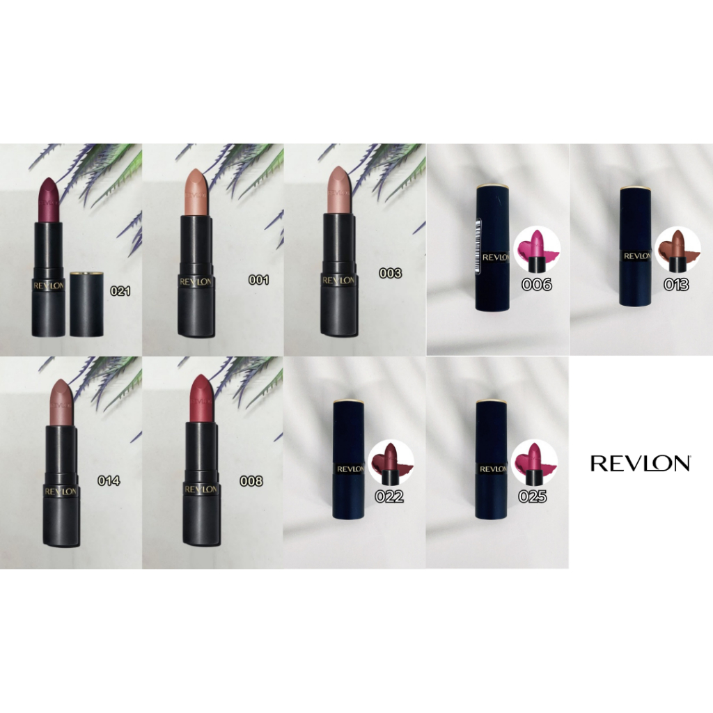 [Revlon®] Super Lustrous Lipstick, Matte 4.2 g เรฟลอน ลิปสติก เนื้อแมตต์