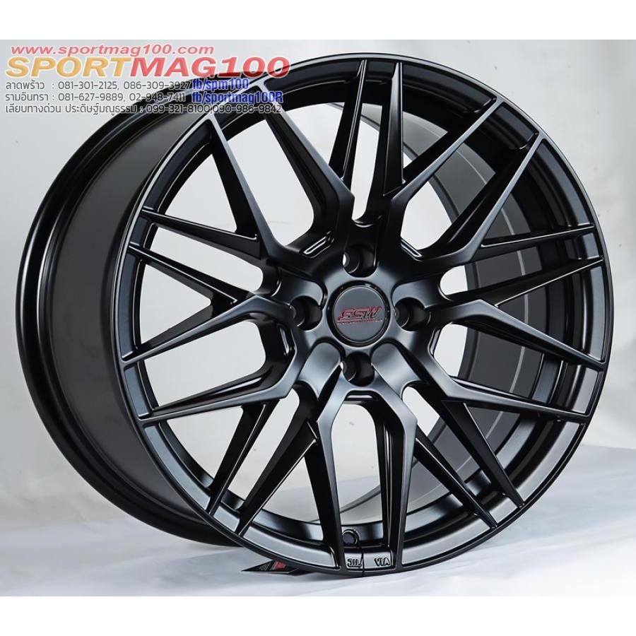 ล้อแม็กใหม่ SSW Vorsteiner 4รู100 ET35 ดำด้าน 7-16นิ้ว