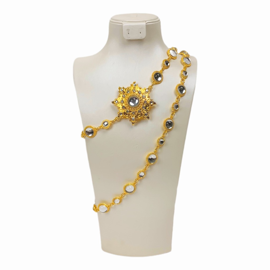 สังวาลย์ ราคาถูกที่สุด (ขายปลีก-ส่ง) สังวาลย์เจ้านาง รำ ตกแต่งชุดไทย สินค้าพร้อมจัดส่งจากประเทศไทย - รูปที่ 4