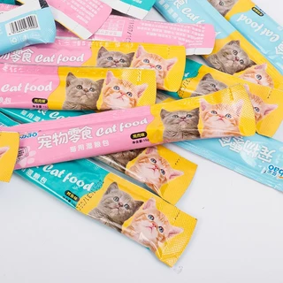 ขนมเเมวเลีย 15g มี ขนมแมว 3 รสชาติ อาหารแมว ขนมแมวเลีย​ แมวเลีย อาหารแมวเลีย ขนมทาสแมว แสนอร่อย รสชาติอร่อยถูกใจน้องแมว
